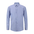AZoiNM Men's No Pocket Dress Shirt Slim Fit Wrinkle Free Long Sleeve Point Collar Business Casual