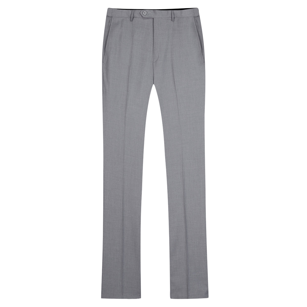 AZoiNM Men's Slim Fit Dress Pants Flat Front Business Casual Trousers 4 Pocket Polyester Viscose Blend