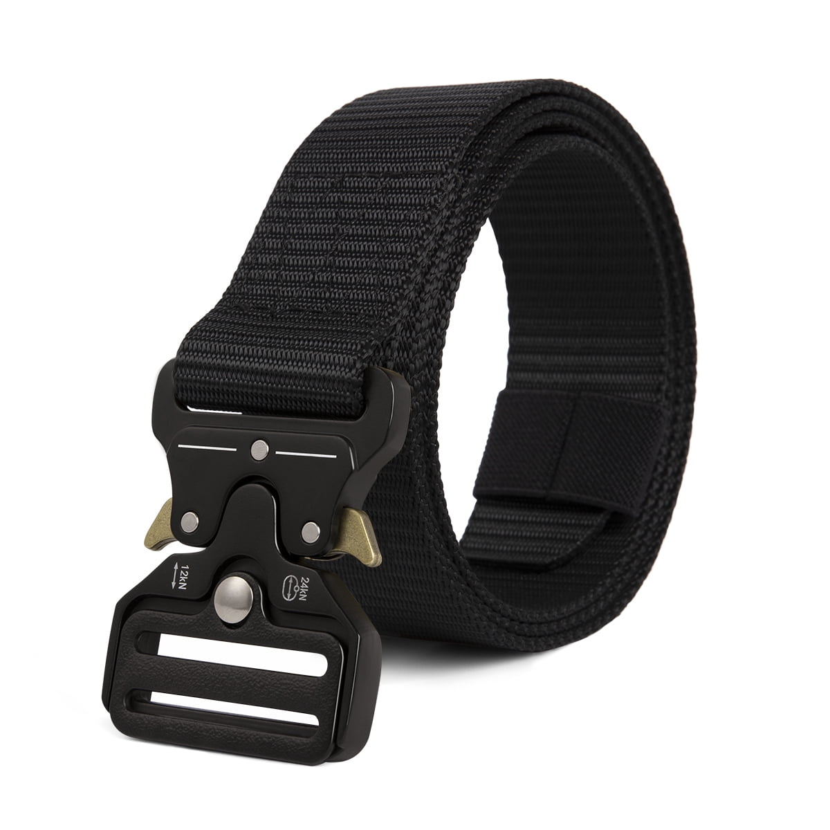 AZoiNM Adjustable Web Belt for Men & Women, Durable Nylon/Polyester Casual Waist Belt, Trim to Fit for Jeans, Work & Outdoor Use
