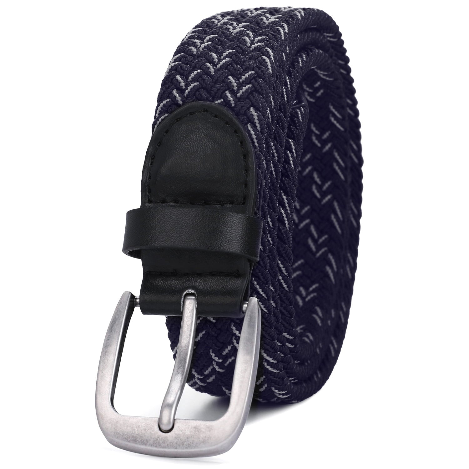AZoiNM Adjustable Web Belt for Men & Women, Durable Nylon/Polyester Casual Waist Belt, Trim to Fit for Jeans, Work & Outdoor Use
