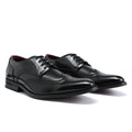 AZoiNM Men's Brogue Chelsea Boots Business Formal Shoes Square Toe Slip On