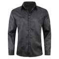 AZoiNM Men's Print Patchwork Casual Shirt Slim Fit Long Sleeve No Pocket