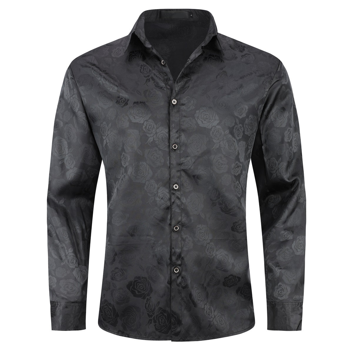 AZoiNM Men's Print Patchwork Casual Shirt Slim Fit Long Sleeve No Pocket