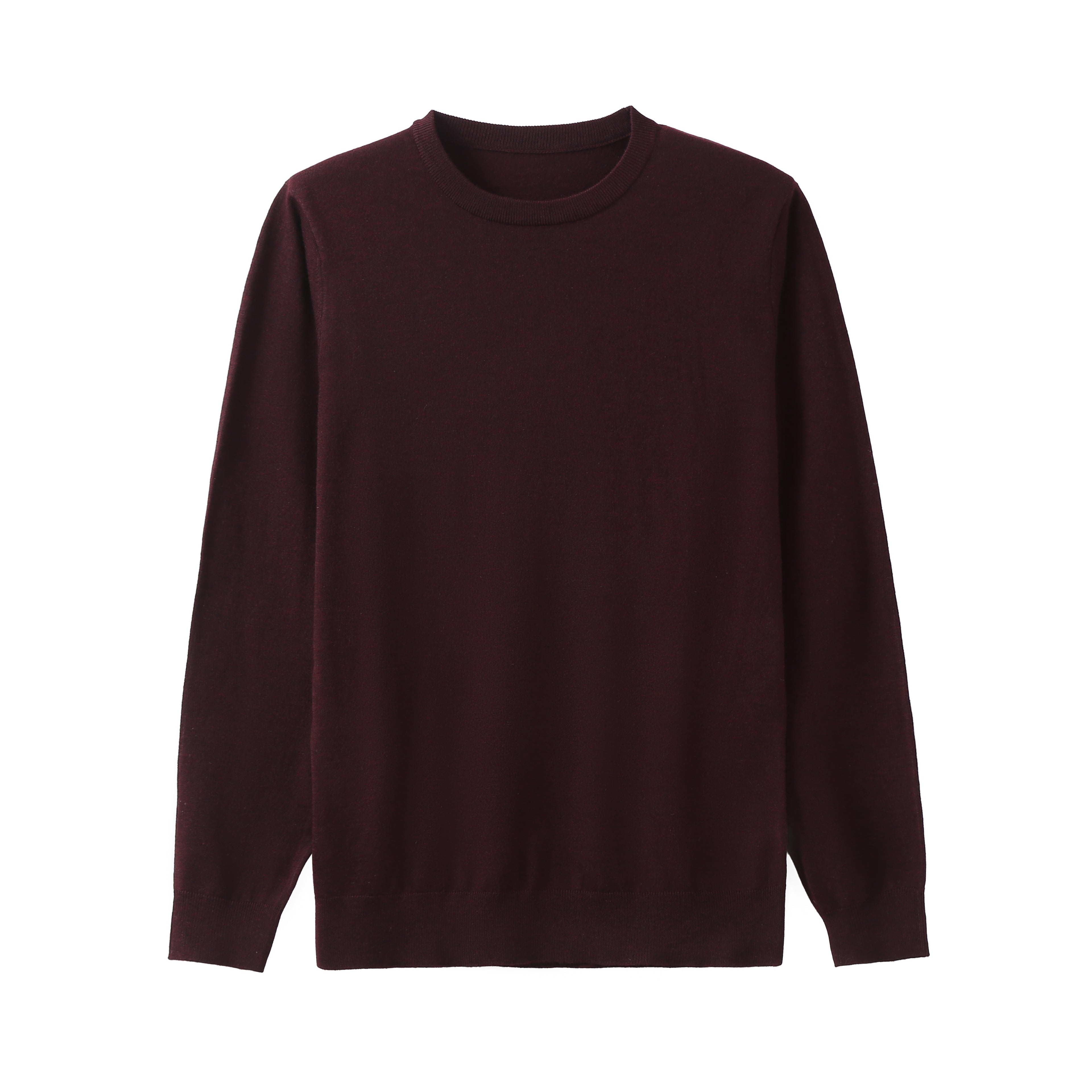 AZoiNM Men's Crewneck Sweater, Lightweight Soft Knit Pullover Sweater, Long Sleeve Casual Classic Ribbed Trim Sweater for Fall Winter
