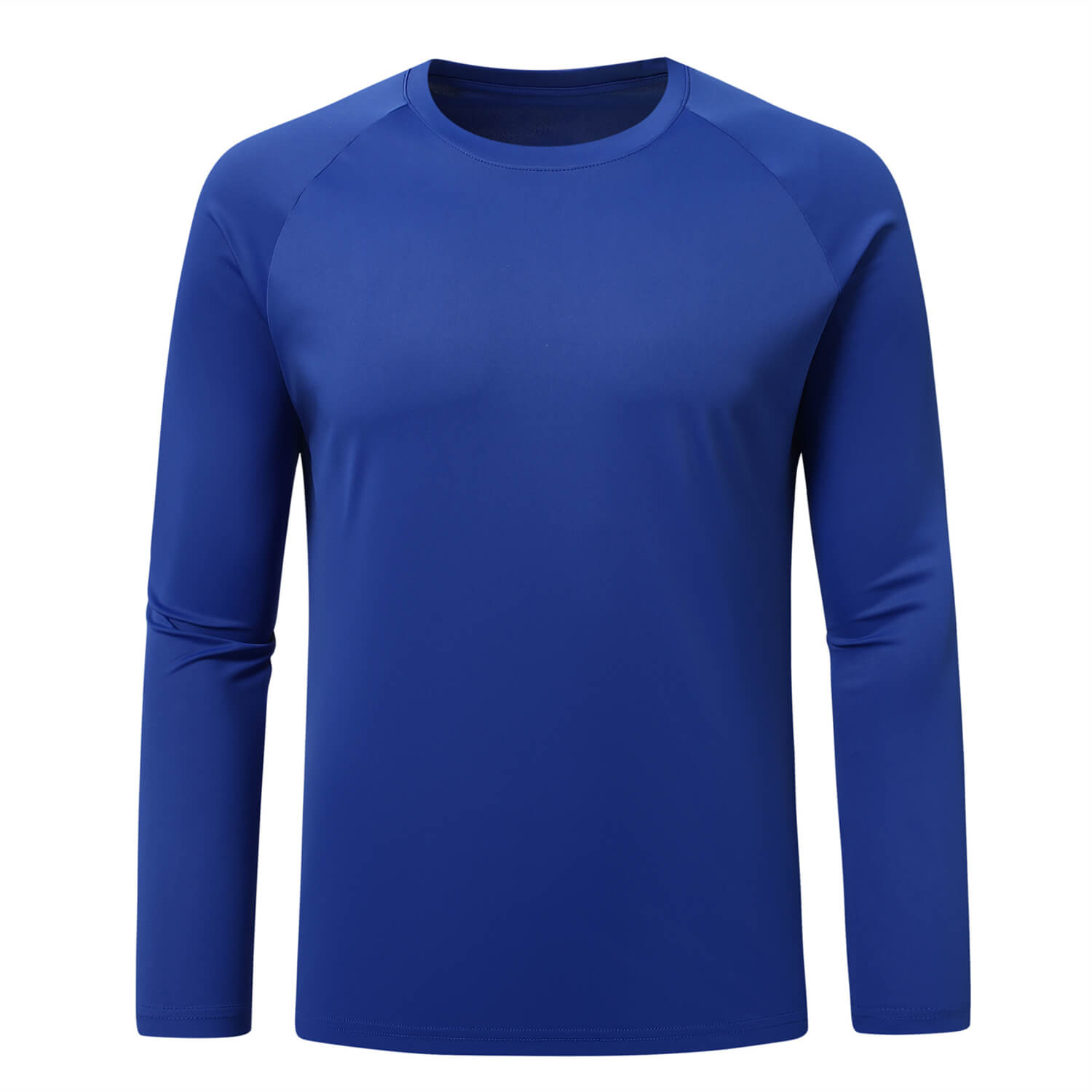 AZoiNM Men's Solid Long Sleeve T-Shirt Relaxed Fit Breathable Casual Top Athletic Wear